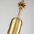 Lucas + McKearn Etoile One Light Pendant in Aged Brass - PD00115AGB-1
