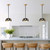 Lucas + McKearn Pebbles One Light Mini Pendant in Black - PD7369B-10