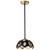 Lucas + McKearn Pebbles One Light Mini Pendant in Black - PD7369B-10