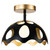 Lucas + McKearn Pebbles One Light Mini Pendant in Black - PD7369B-10