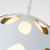 Lucas + McKearn Pebbles One Light Mini Pendant in White - PD7369W-10