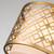 Lucas + McKearn Ziggy Two Light Pendant in Lacquered Gold - PD1185LG-1