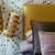 Lucas + McKearn Nettle Luxe Two Light Table Lamp in Gold Stipes - TA1030