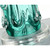 Lucas + McKearn Ponchatrain One Light Table Lamp in Clear Blue Glass - TLG3118