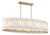 Metropolitan Bardon Five Light Island Chandelier in Celeste Brass - N1849-776