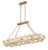 Metropolitan Niu 14 Light Island Pendant in Fawn Gold - N1869-760
