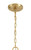 Metropolitan Orchid Ten Light Pendant in Legacy Brass - N2215-732