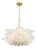 Metropolitan Orchid Ten Light Pendant in Legacy Brass - N2215-732