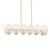 Metropolitan Orchid 14 Light Island Pendant in Legacy Brass - N2217-732