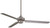 Minka Aire Steal 54" Ceiling Fan in Brushed Nickel - F729-BN