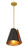 Minka-Lavery Hillcrest One Light Pendant in Legacy Brass & Dark Bronze - 135-855