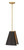 Minka-Lavery Hillcrest One Light Pendant in Legacy Brass & Dark Bronze - 135-855