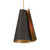 Minka-Lavery Hillcrest One Light Pendant in Legacy Brass & Dark Bronze - 136-855