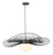 Minka-Lavery Langley One Light Pendant in Dark Matte Black - 141-899