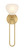 Minka-Lavery Orion One Light Wall Sconce in Legacy Brass - 196-732