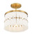 Minka-Lavery Coronelle Three Light Convertible Semi-Flush in Legacy Brass - 2083-732