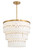 Minka-Lavery Coronelle Nine Light Pendant in Legacy Brass - 2089-732