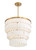 Minka-Lavery Coronelle Nine Light Pendant in Legacy Brass - 2089-732