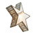 Minka-Lavery Lone Star One Light Wall Sconce in Artisan Brass - 2191-863