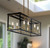 Minka-Lavery Union Estates Eight Light Island Pendant in Coal And Soft Brass - 2118-726