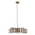 Minka-Lavery Lone Star Five Light Pendant in Artisan Brass - 2192-863