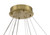 Minka-Lavery Sevryn LED Chandelier in Soft Brass - 2410-695-L