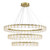 Minka-Lavery Sevryn LED Chandelier in Soft Brass - 2410-695-L