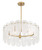 Minka-Lavery Oldmill Five Light Pendant in Legacy Brass - 2595-732