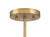 Minka-Lavery Oldmill Three Light Semi Flush Mount in Legacy Brass - 2596-732