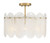 Minka-Lavery Oldmill Three Light Semi Flush Mount in Legacy Brass - 2596-732