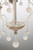 Minka-Lavery Colonial Charm Three Light Chandelier in White Wash & Sun Dried Clay - 2663-717