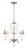 Minka-Lavery Colonial Charm Three Light Chandelier in White Wash & Sun Dried Clay - 2663-717