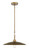 Minka-Lavery York One Light Pendant in Natural Brass & Dark Matte Coa - 296-741