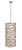 Minka-Lavery Branch Reality Nine Light Foyer Pendant in Ashen Gold - 3716-788