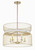 Minka-Lavery Park Slope Five Light Pendant in Nouveau Gold - 3395-754
