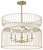 Minka-Lavery Park Slope Five Light Pendant in Nouveau Gold - 3395-754