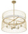 Minka-Lavery Park Slope Six Light Pendant in Nouveau Gold - 3396-754