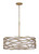 Minka-Lavery Branch Reality Six Light Pendant in Ashen Gold - 3718-788