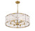 Minka-Lavery Veil Six Light Pendant in Legacy Brass - 3636-732