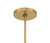 Minka-Lavery Hellia Six Light Pendant in Legacy Brass - 3606-732