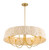 Minka-Lavery Hellia Six Light Pendant in Legacy Brass - 3606-732