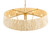 Minka-Lavery Hellia Six Light Pendant in Legacy Brass - 3606-732