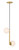 Minka-Lavery Curven Two Light Pendant in Legacy Brass - 3745-732