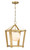 Minka-Lavery Shimmer One Light Pendant in Legacy Brass - 3784-732