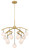 Minka-Lavery Curven 13 Light Chandelier in Legacy Brass - 3748-732