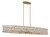 Minka-Lavery Horsmore Eight Light Island Pendant in Legacy Brass (Painted) - 3647-870