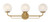 Minka-Lavery Whitehall Three Light Vanity in Legacy Brass - 3793-732