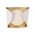 Minka-Lavery Flare One Light Vanity in Sand White - 3771-893