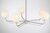 Minka-Lavery Whitehall Five Light Chandelier in Brushed Nickel - 3795-84