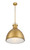 Minka-Lavery Lynk One Light Pendant in Legacy Brass - 3932-732